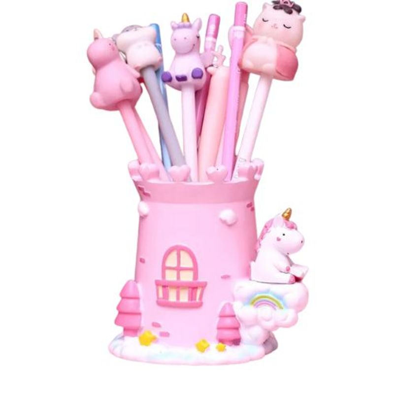 GENERICO - PORTALAPICERO UNICORNIO ROSA