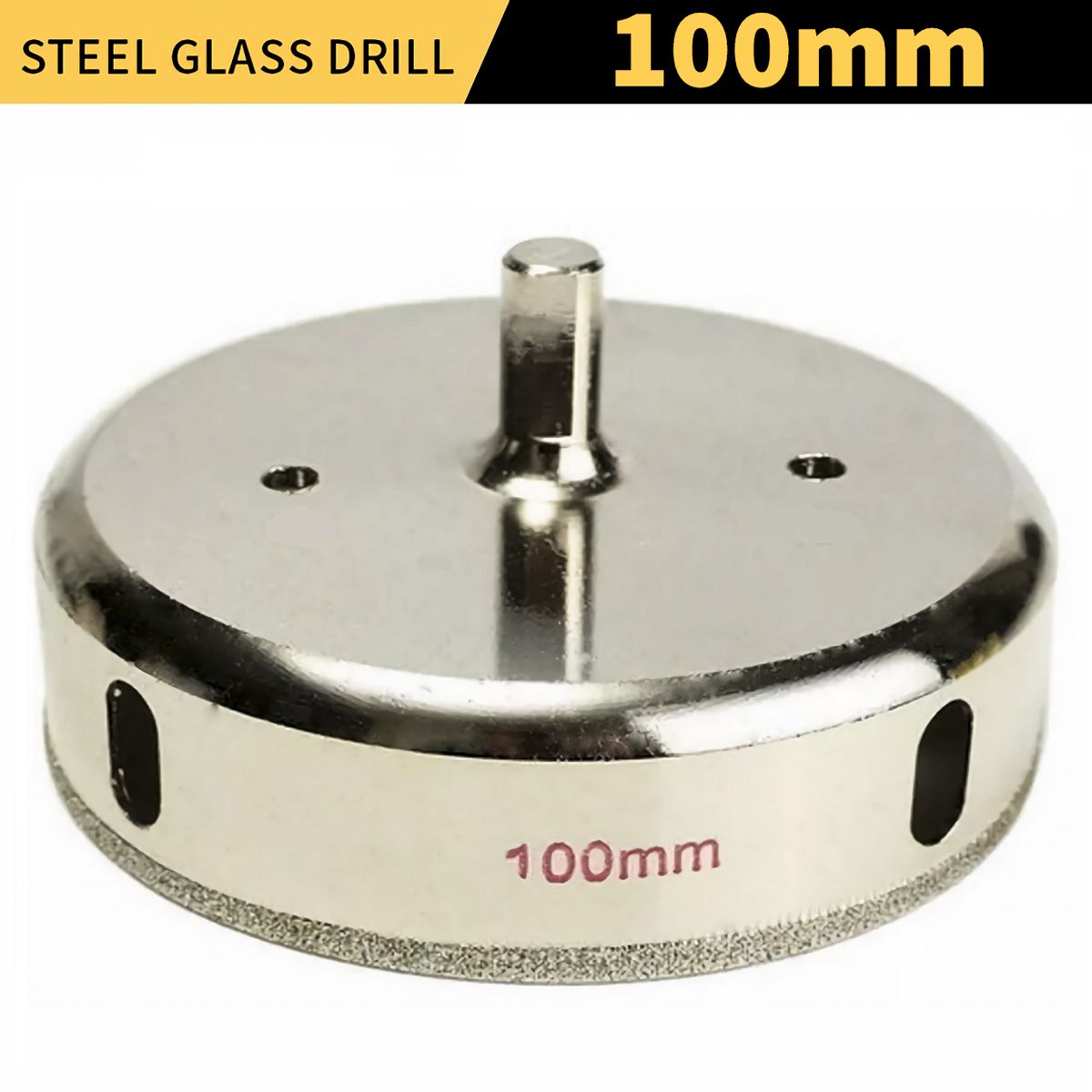 GENERICO - Broca Diamantado 100mm Perforar Vidrio Mayolica Porcelanato