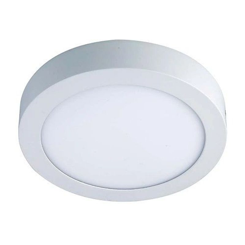 EXTRALED - Lampara led de techo para sobreponer circular 12w luz blanca-extraled