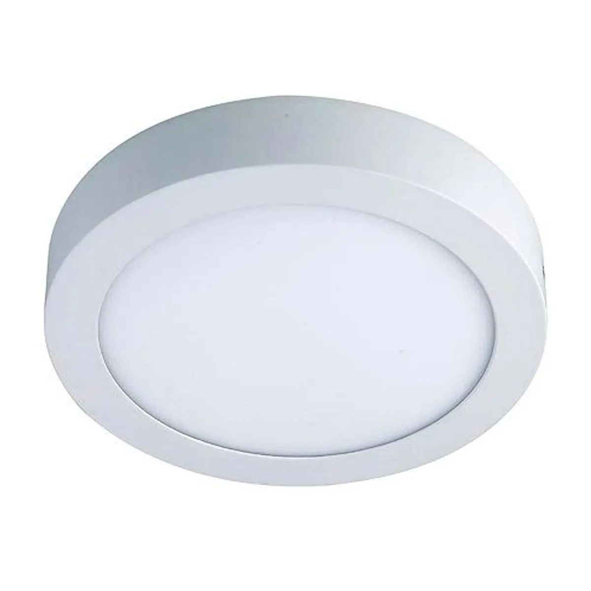 EXTRALED - Lampara led de techo para sobreponer circular 18w luz blanca-extraled