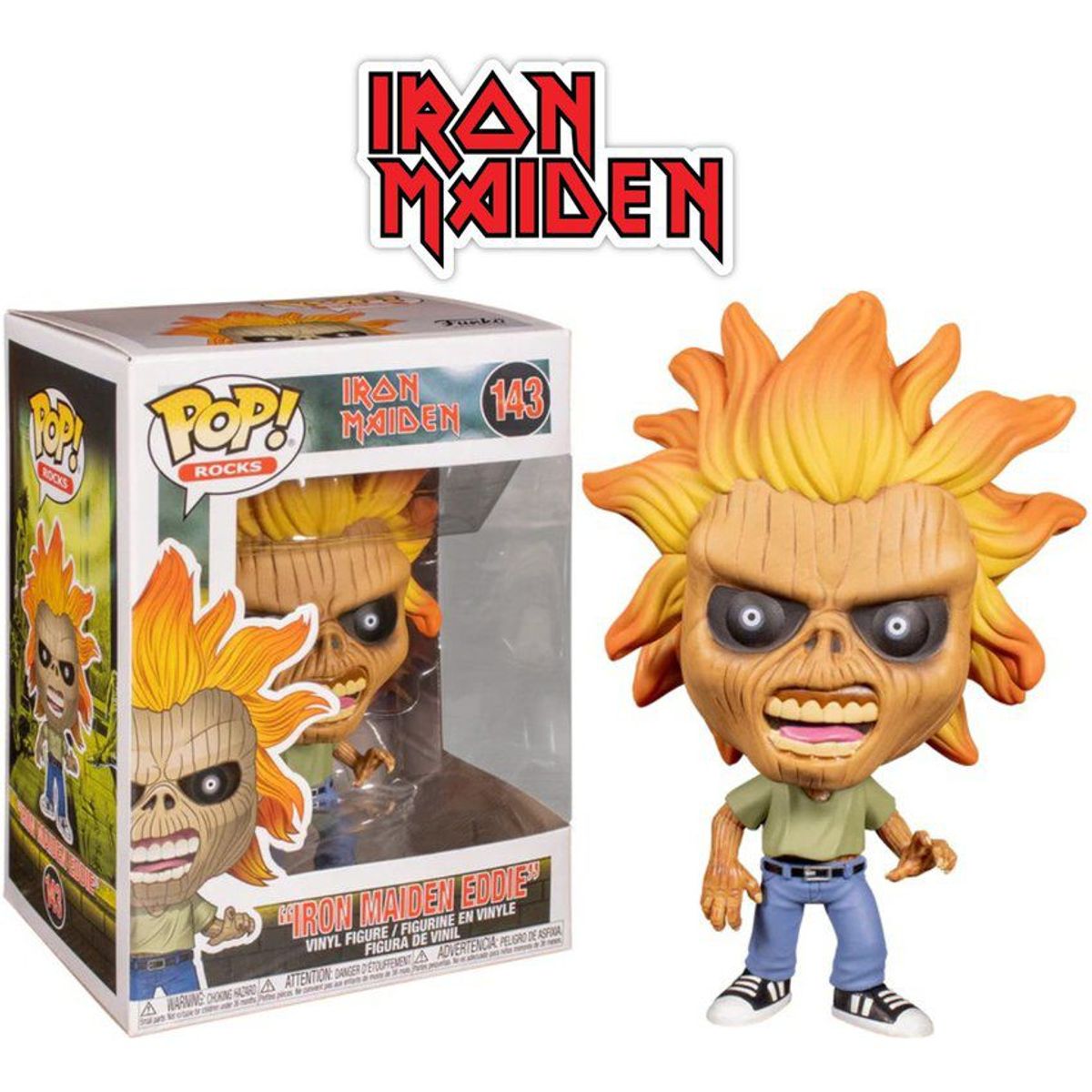FUNKO - Funko Pop Rocks Iron Maiden - Iron Maiden EDDIE 143