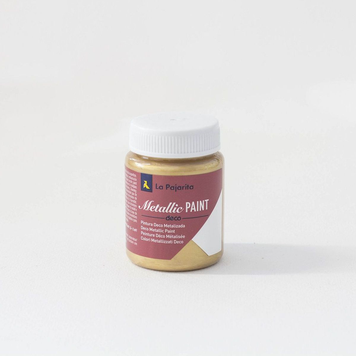 LA PAJARITA - Pintura Metalizada ME-03 Oro Rico 35ml