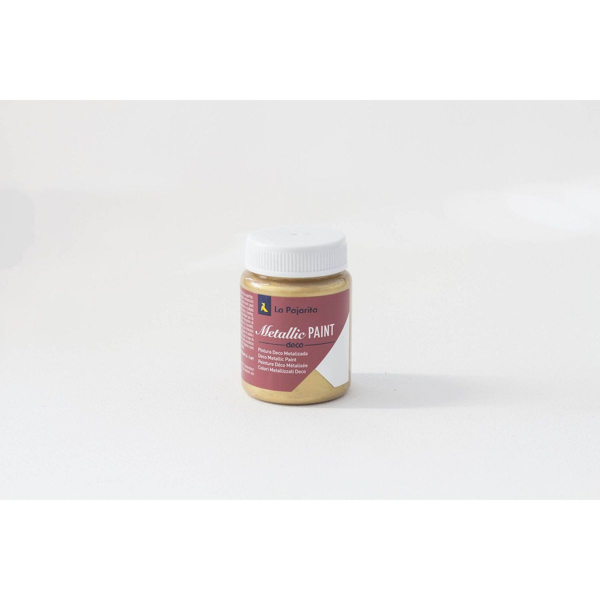 LA PAJARITA - Pintura Metalizada ME-03 Oro Rico 35ml