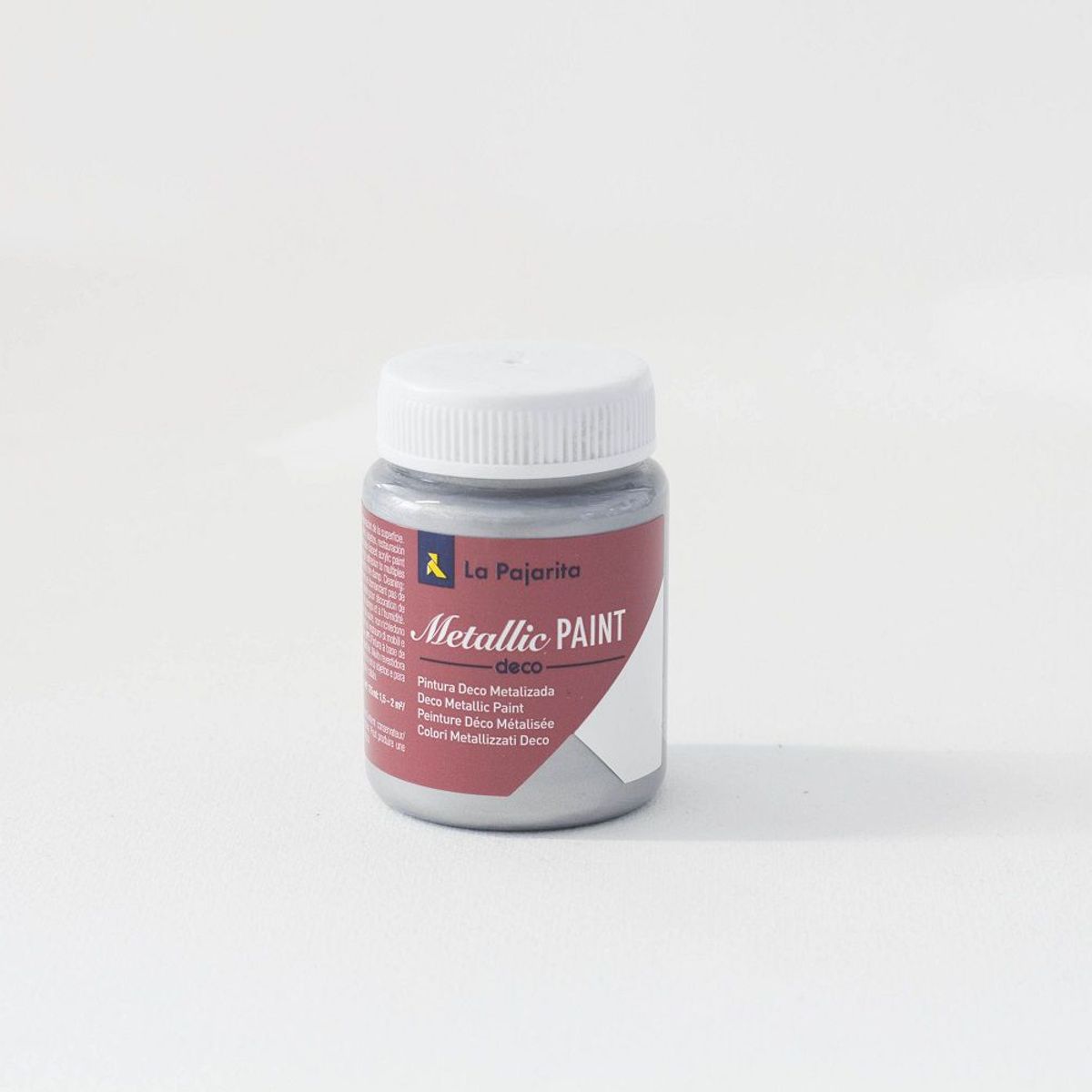 LA PAJARITA - Pintura Metalizada ME-01 Plata 35ml