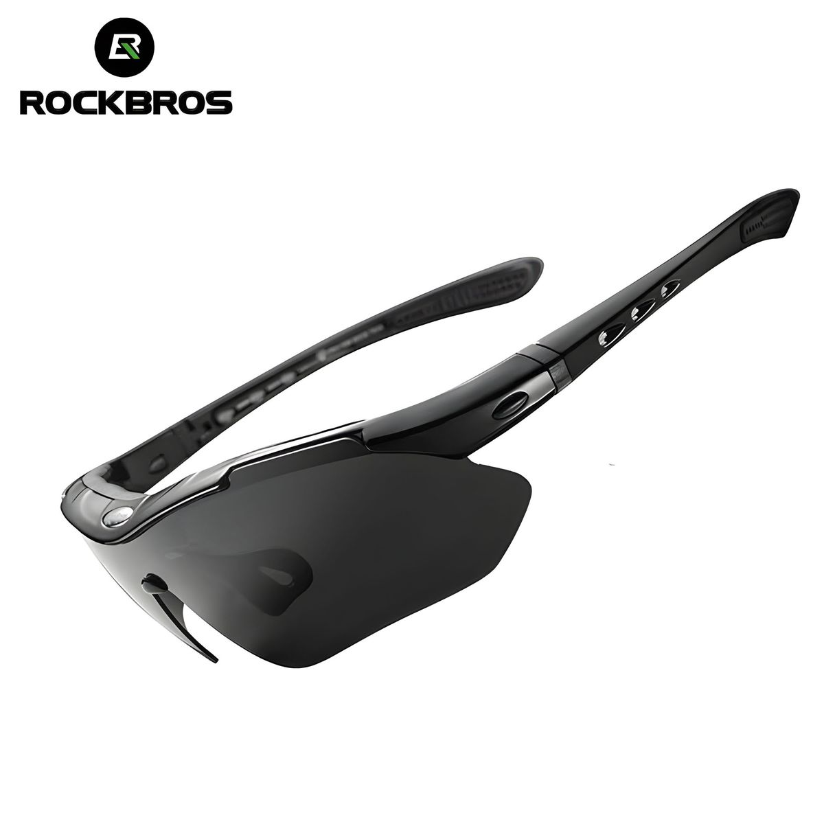 ROCKBROS - Gafas de sol polarizados uv400 c/  05 lentes itercambiables
