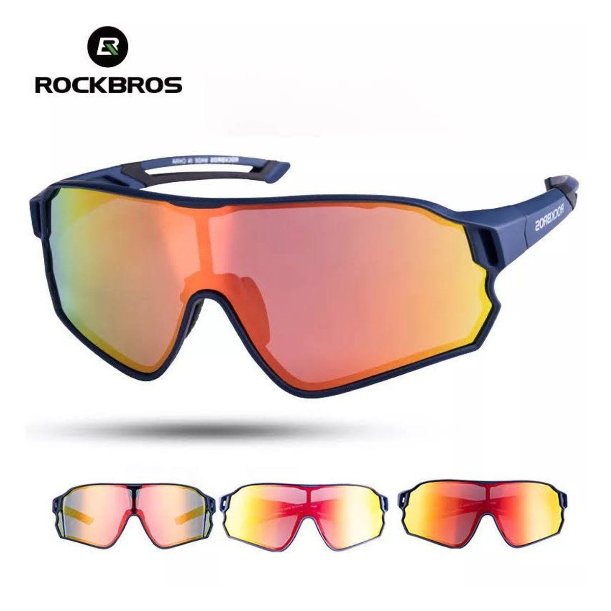 ROCKBROS - Lentes o gafas polarizadas para ciclismo - rockbros