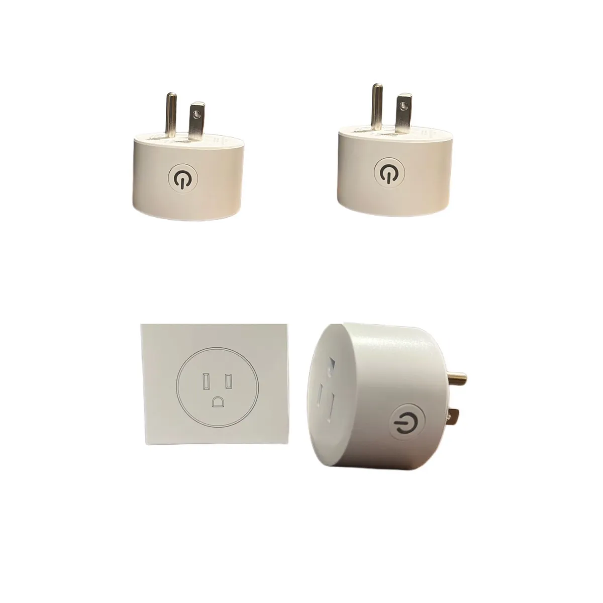 GENERICO - ENCHUFE INTELIGENTE COMPATIBLE CON ALEXA PACK 3 UN