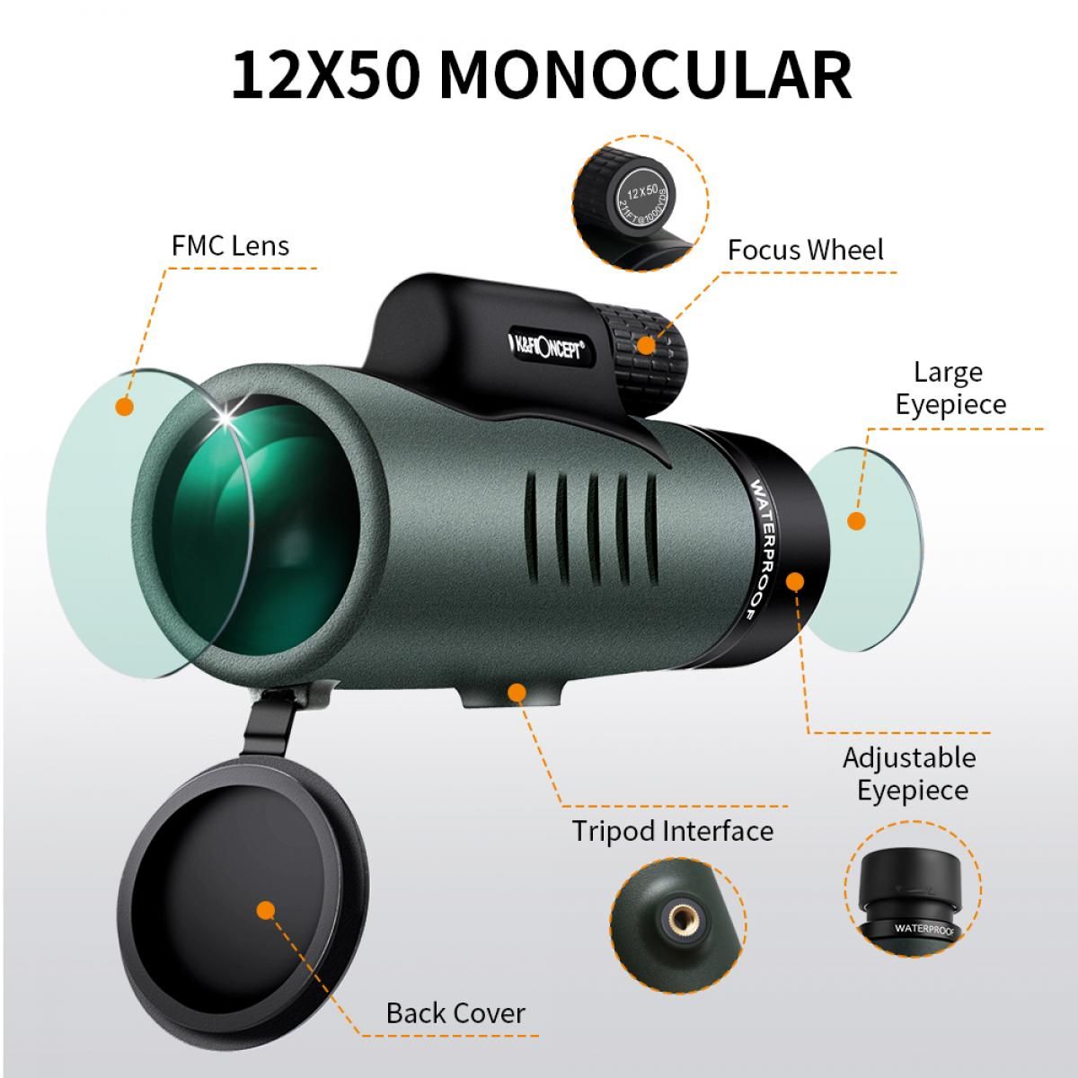 K&F CONCEPT - Monocular K&F Concept Bak-4  KF33.008