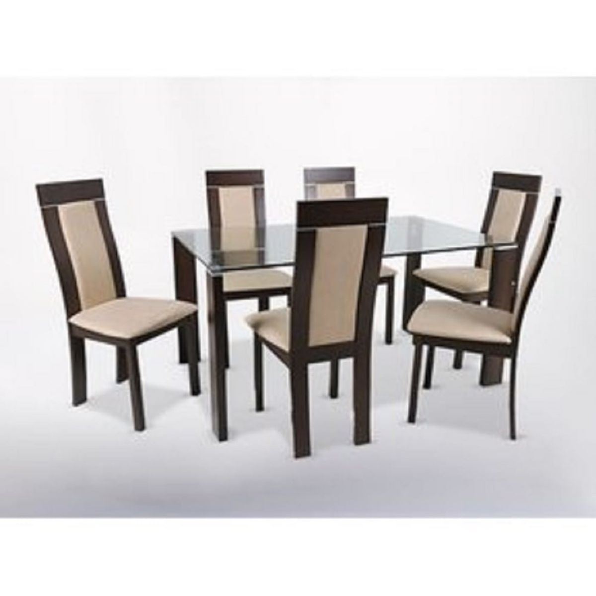 MOBILIARI - Mobiliari Juego De Comedor 6 Sillas Atenea Blanco