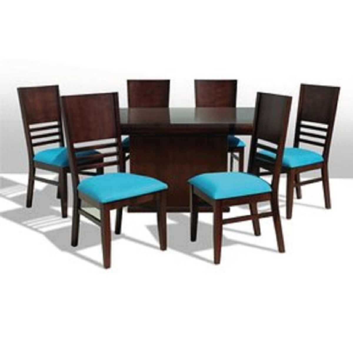 Juego De Comedor 6 Sillas Venecia Celeste, marca DMUEBLES - Foto Principal