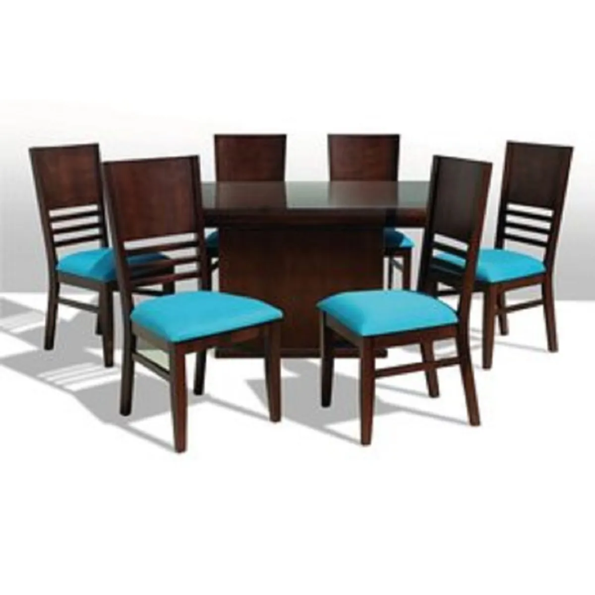 Juego De Comedor 6 Sillas Venecia Celeste, marca DMUEBLES - Foto Principal