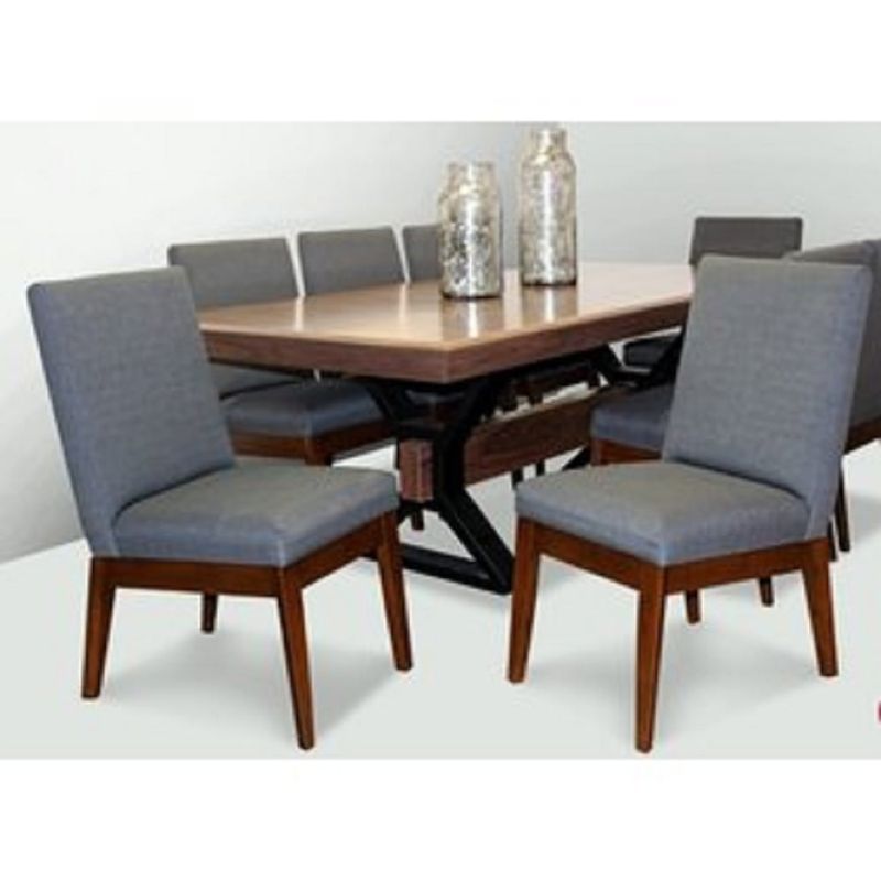DMUEBLES - Juego De Comedor 8 Sillas Spoon Gris