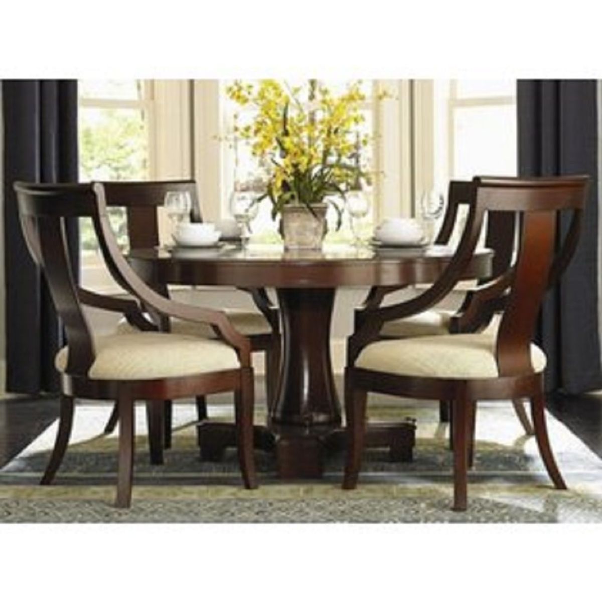 DMUEBLES - Juego De Comedor 4 Sillas Aragones Blanco