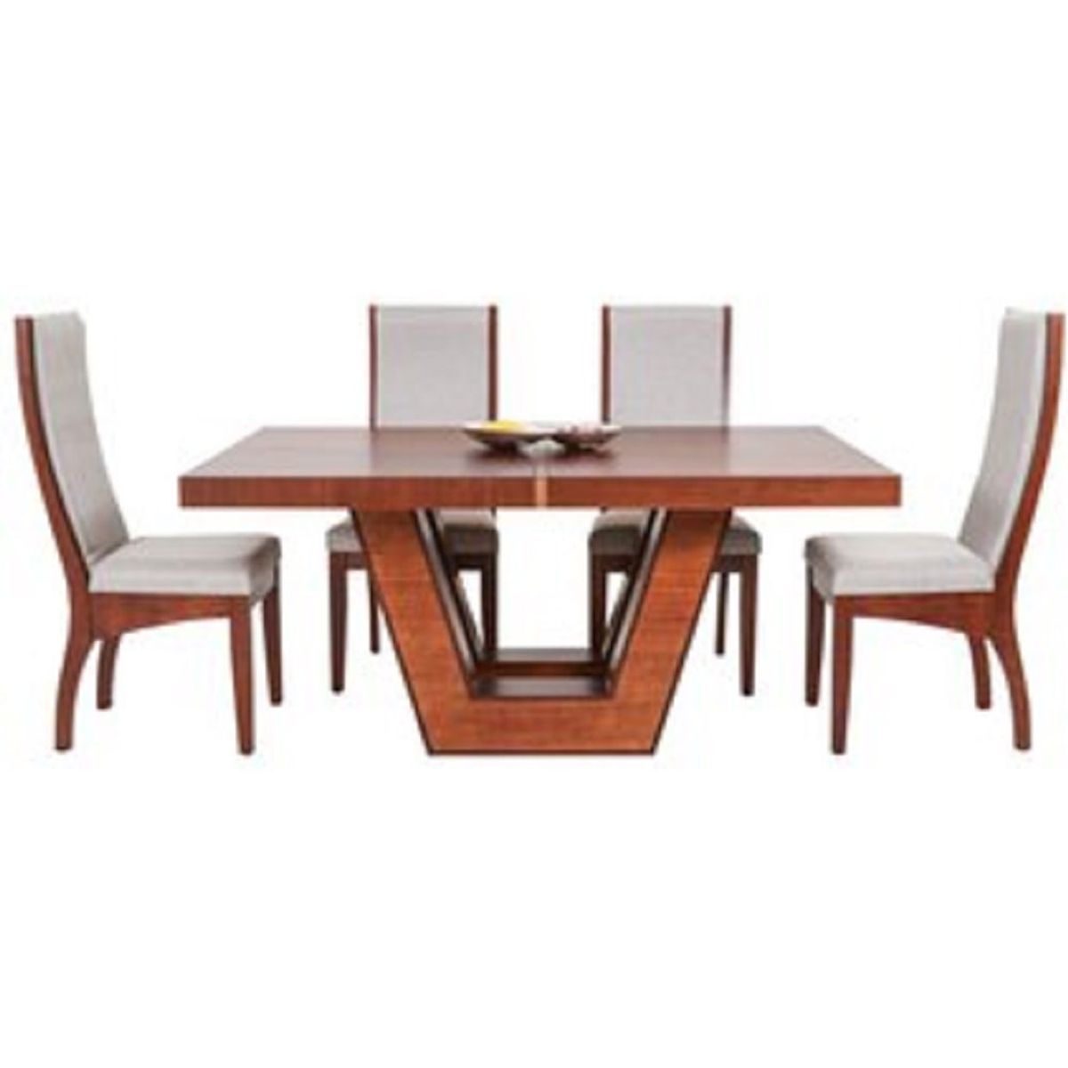 MOBILIARI - Mobiliari Juego De Comedor 6 Sillas Sony Ii Blanco