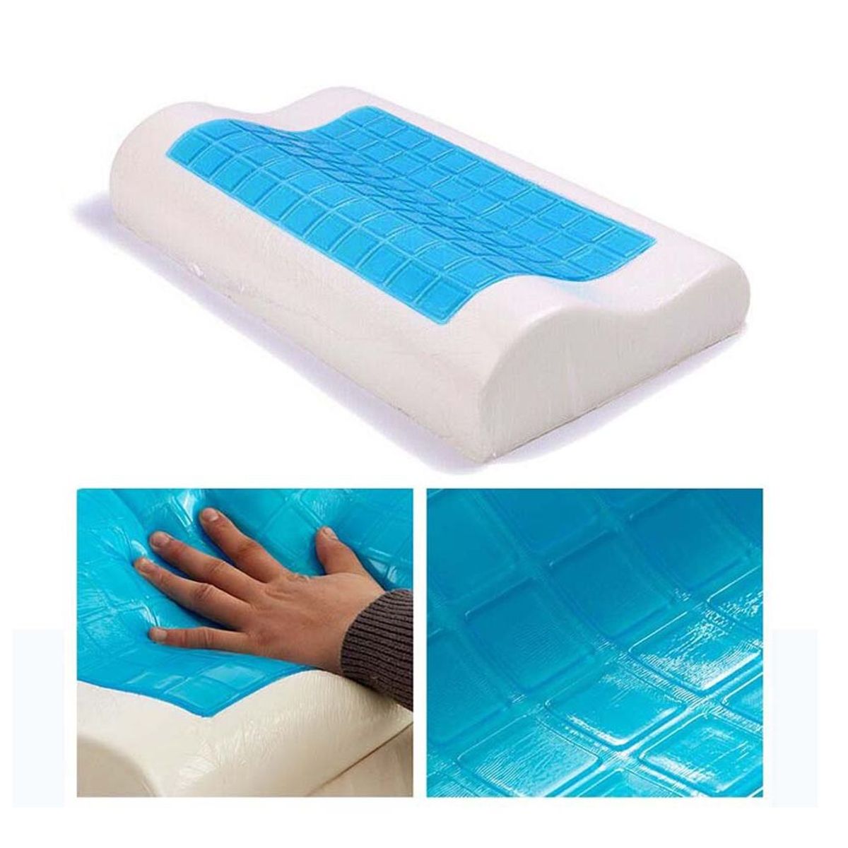 HOLGU - Almohada Ergonómica Con Gel
