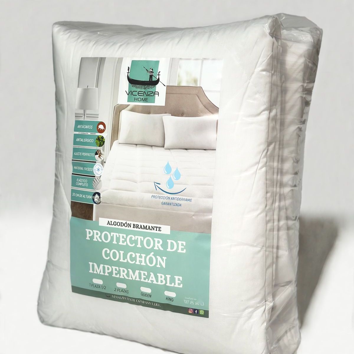 VENECIA - Protector de COLCHON impermeable