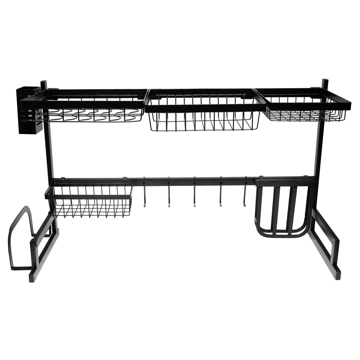 MAS CASA MOBILIARIO Y ACCESORIOS - Escurridor multifunción color negro Más Casa Perú