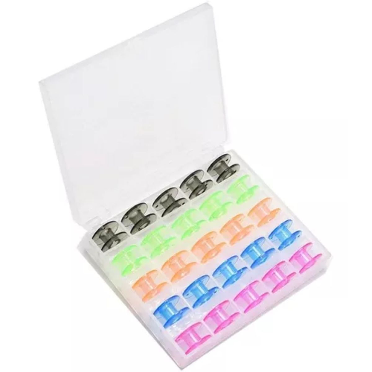 GENERICO - Con 25 Carreteles Bobina P/ Maquina Coser Domestica Carretes