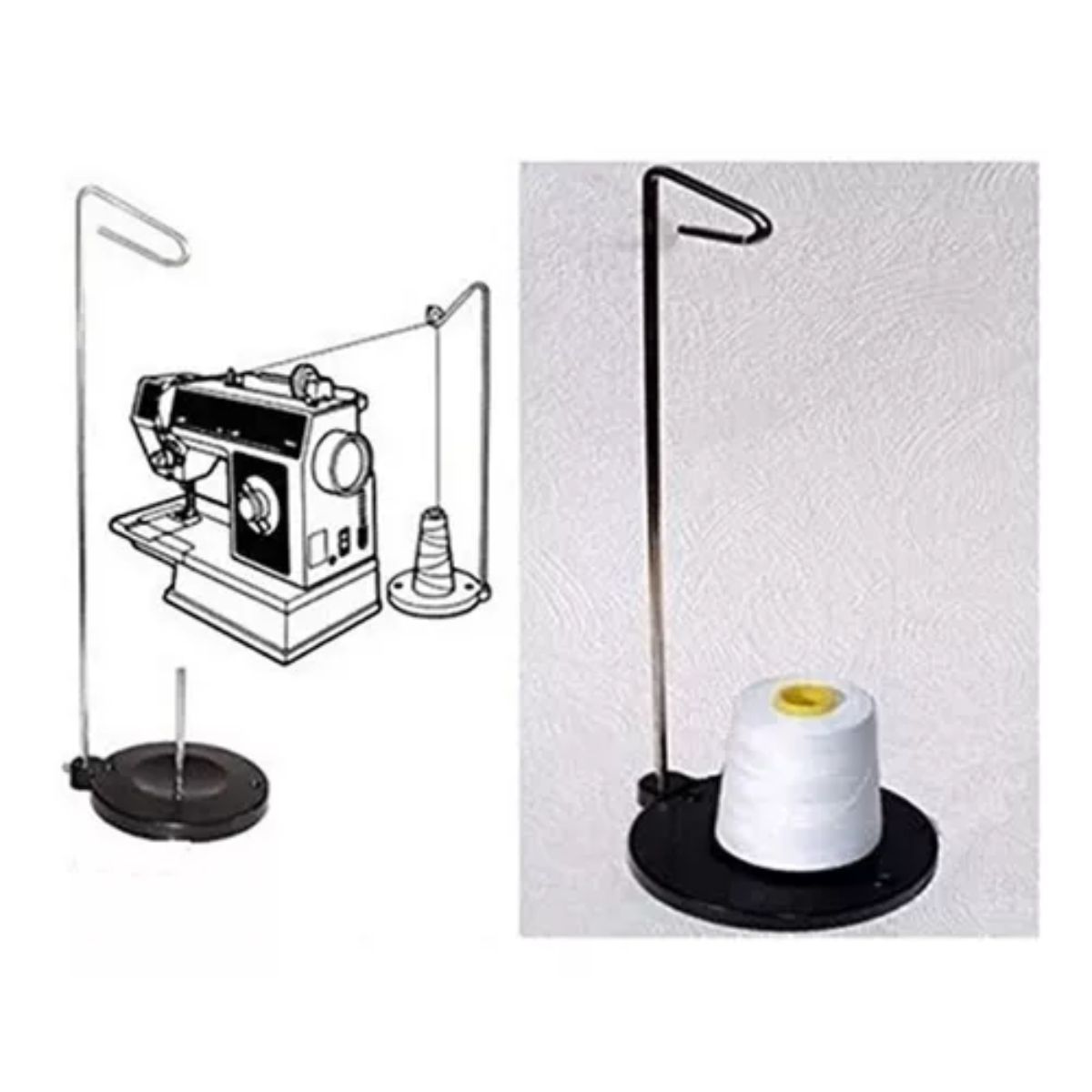 GENERICO - Soporte de hilo P máquina coser bordado remallar portahilo