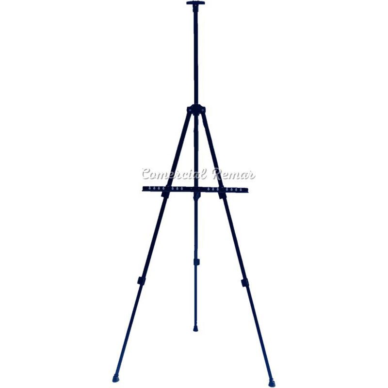 GENERICO - Tripode de aluminio Caballete portátil regulable negro
