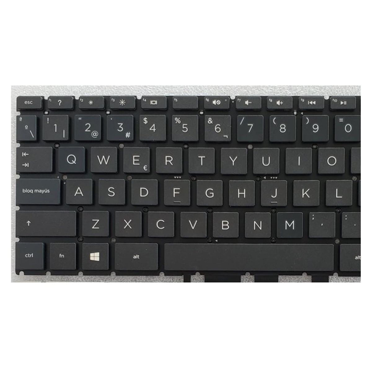 GENERICO - Teclado para hp 14-ce 14-da 14-cd 14cm 14-ma  español - negro