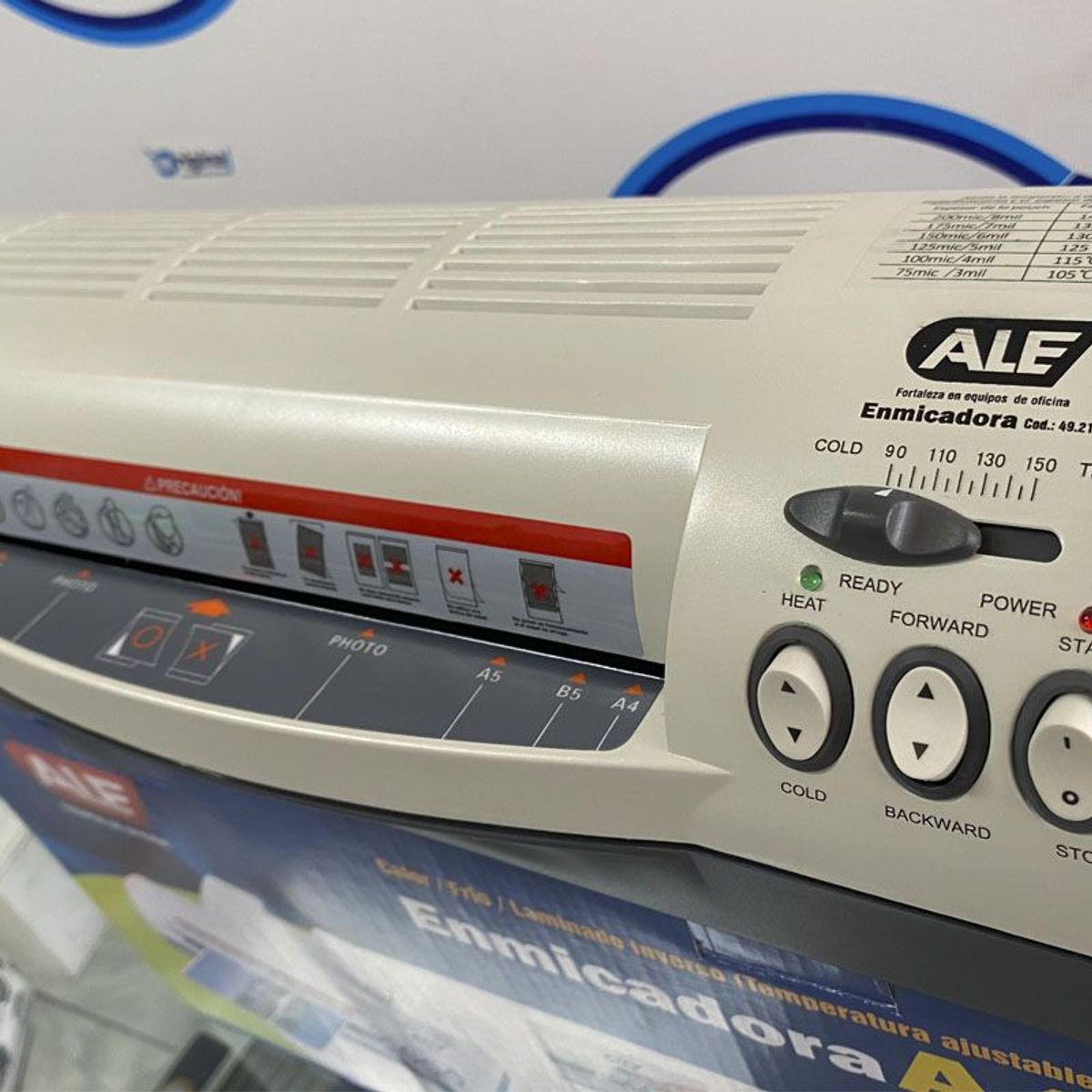 GENERICO - Enmicadora - Laminadora A4 ALE