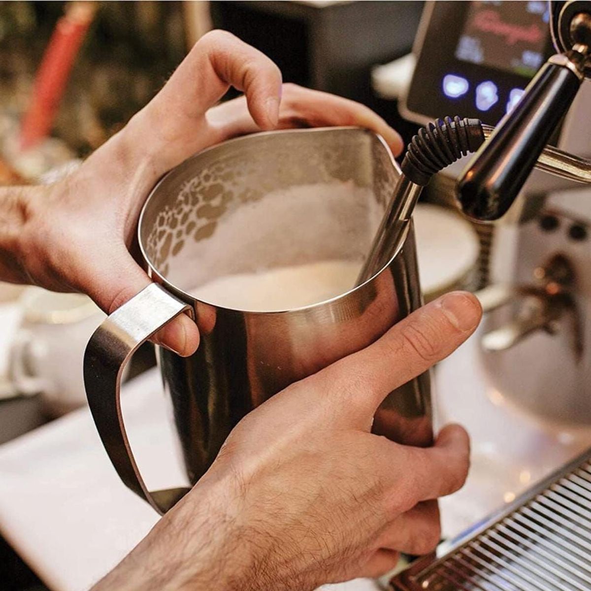 GENERICO - JARRA BARISTA DE ACERO INOXIDABLE