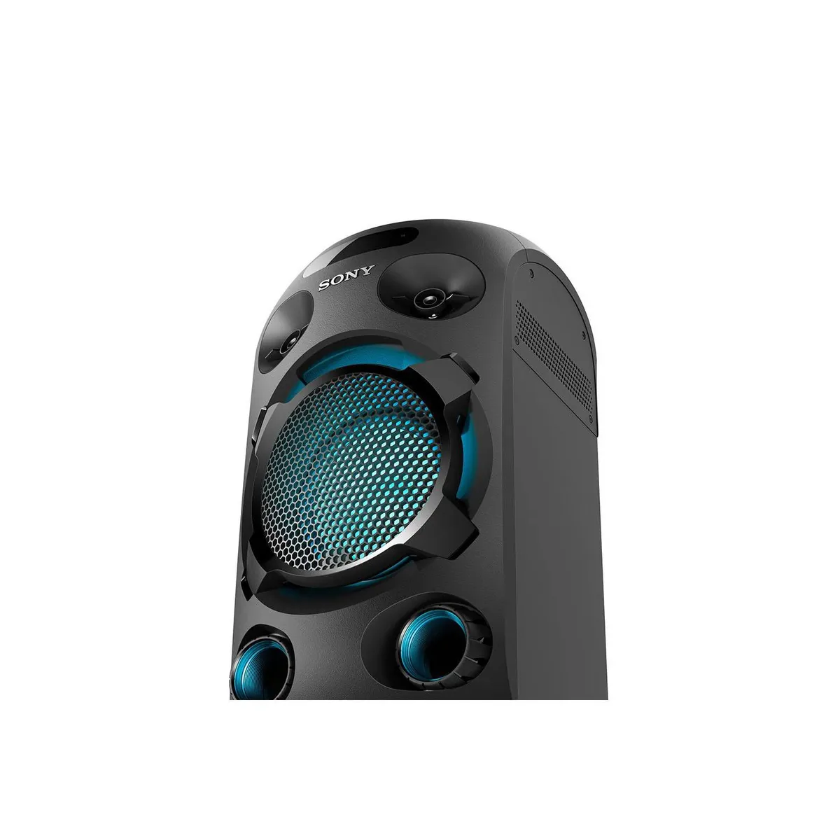 SONY - Minicomponente Sony MHC-V02 Bluetooth NFC CD USB - Negro