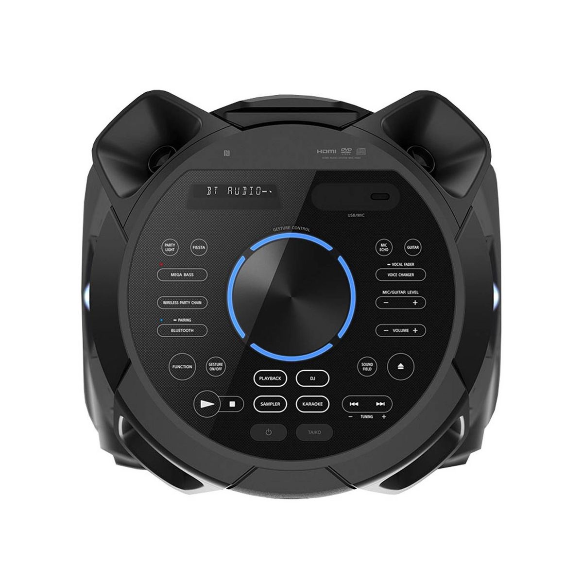 SONY - Equipo de sonido Sony Bluetooth karaoke MHC-V83D - Negro