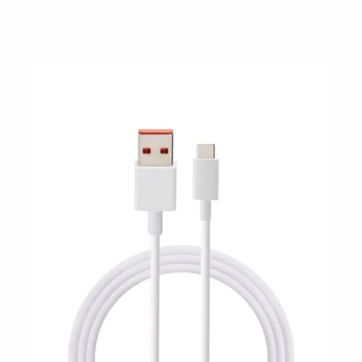XIAOMI - Cable 6A Xiaomi Turbo USB Tipo-C Compatible 67W 55W 33W Blanco