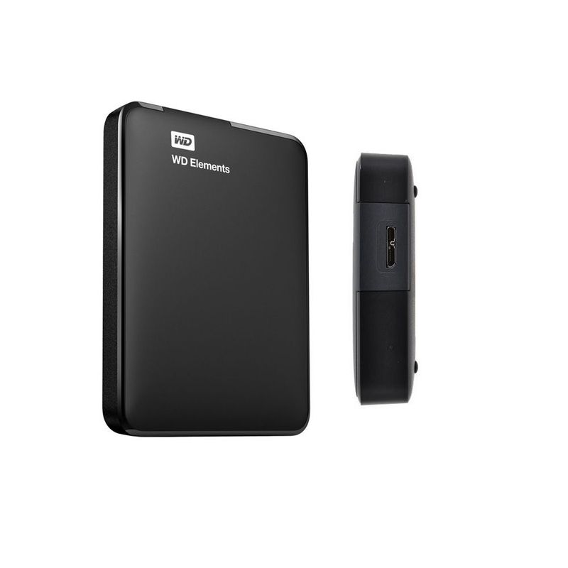 WESTERN DIGITAL - Disco externo Western Digital Elements Portable 2TB USB 3.0