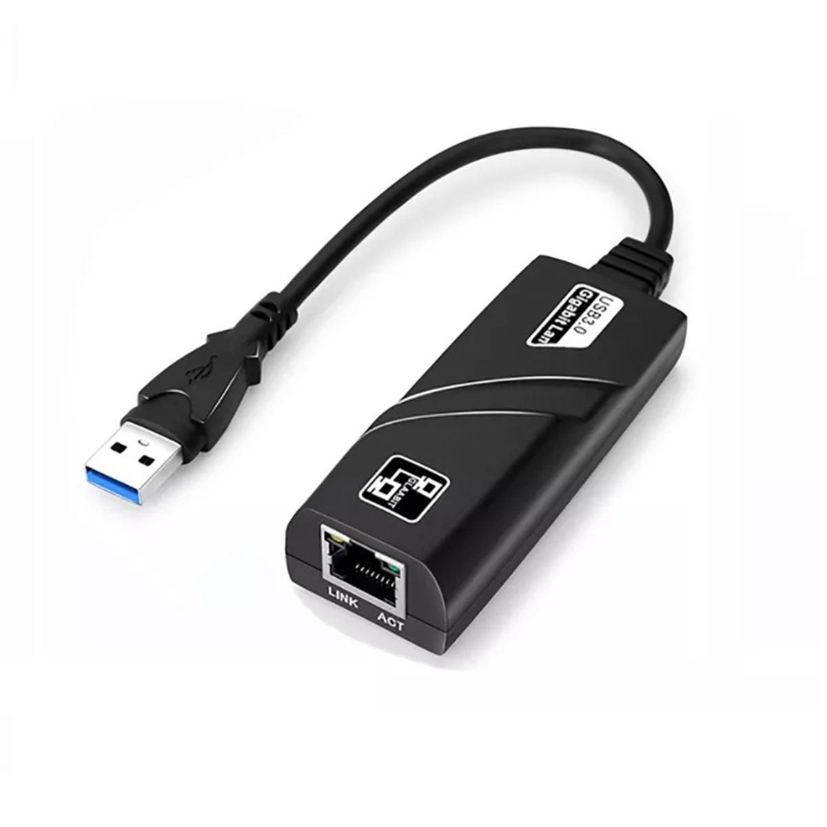 GENERICO - Adaptador USB 3.0 a RJ45 Gigabit Ethernet para PC y Laptop