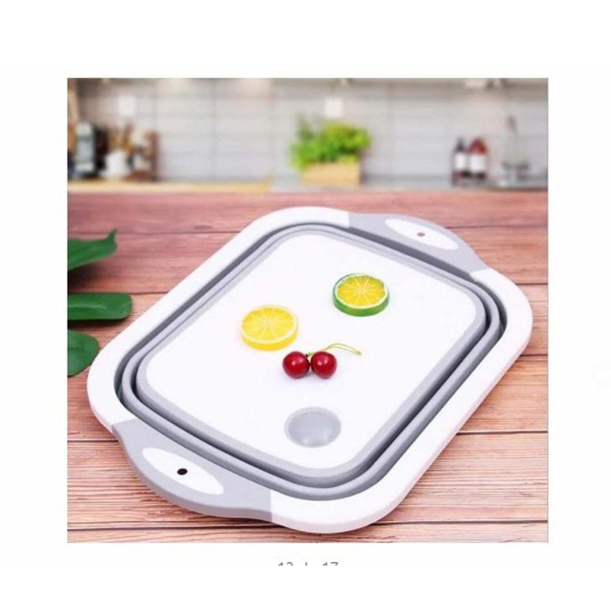 GENERICO - Tabla de picar multifuncional 4 en 1 plegable. de calidad GRANDE.