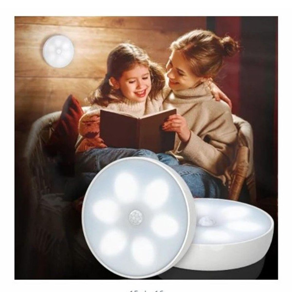 GENERICO - Foco Led Con Sensor de Movimiento de Calidad