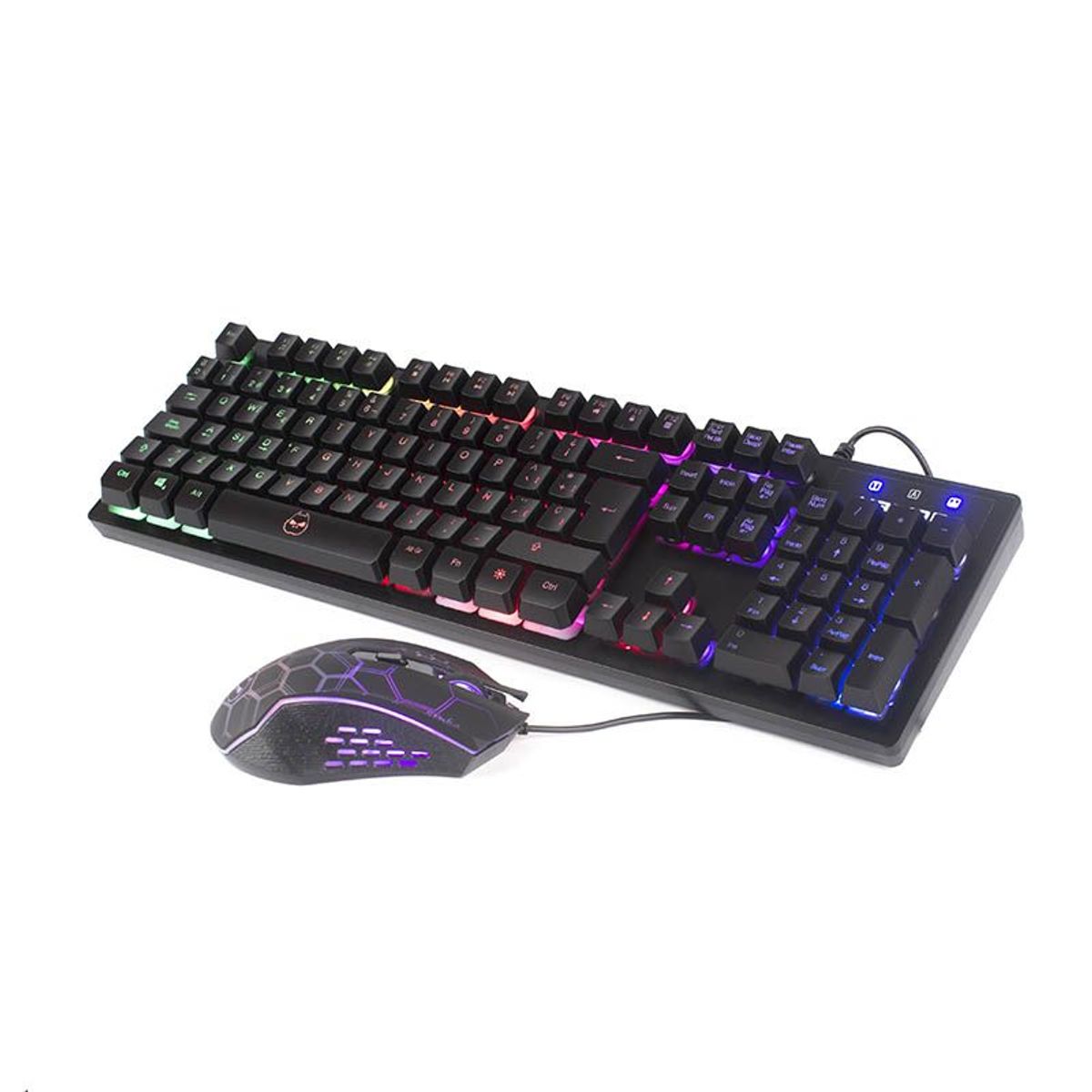 HALION - Kit Gamer Teclado  Mouse  Pad Mouse Halion Stuka