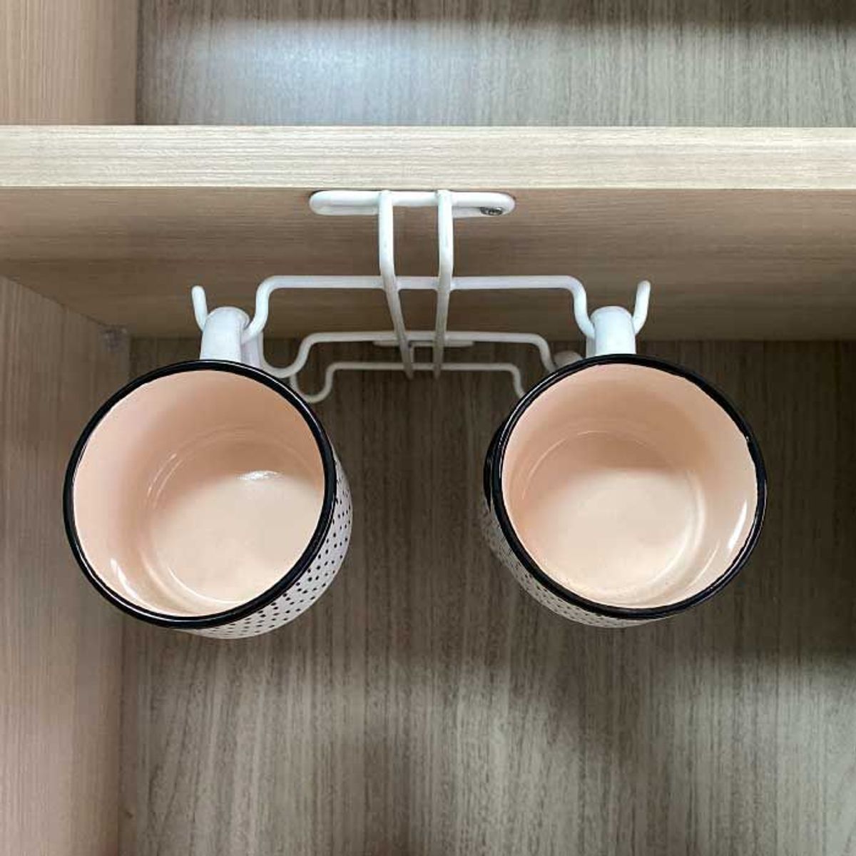 MAS CASA MOBILIARIO Y ACCESORIOS - Porta tazas blanco Más Casa Perú de 6 colgadores