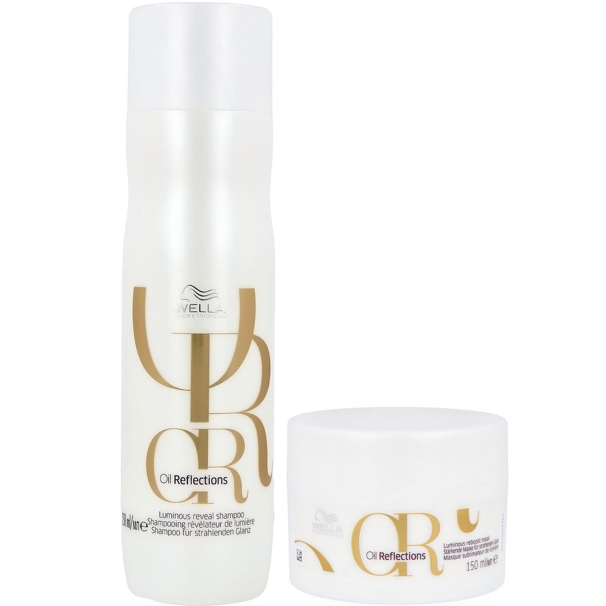 WELLA - Shampoo 250ml + Mascarilla 150ml Wella Oil Reflections