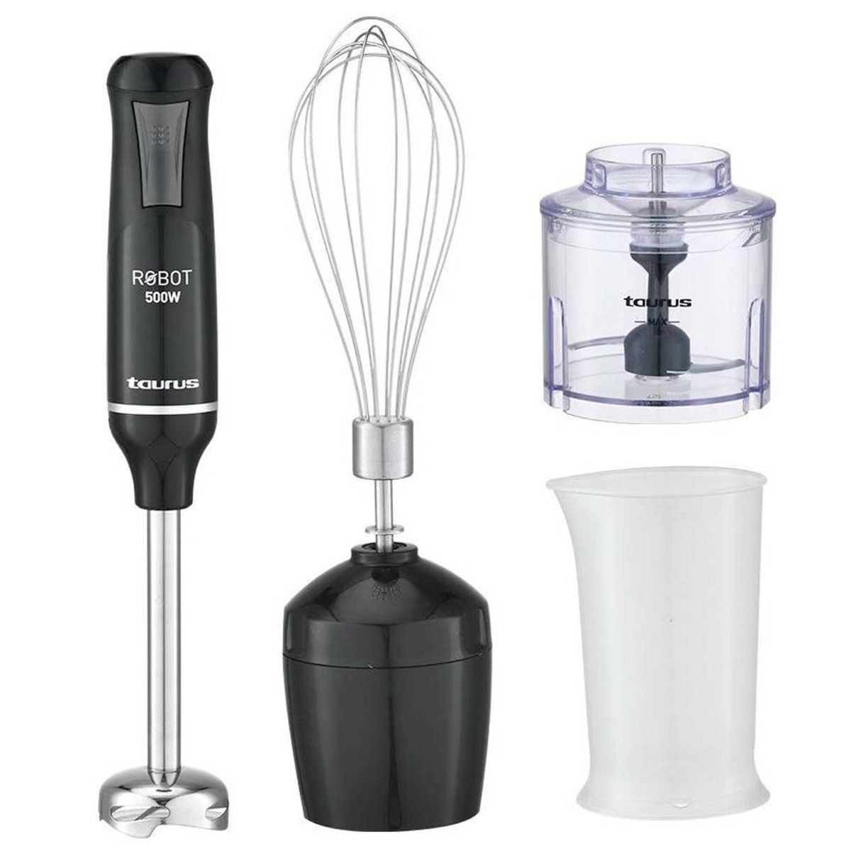 TAURUS - Batidora De Inmersión ROBOT 500W Plus Inox