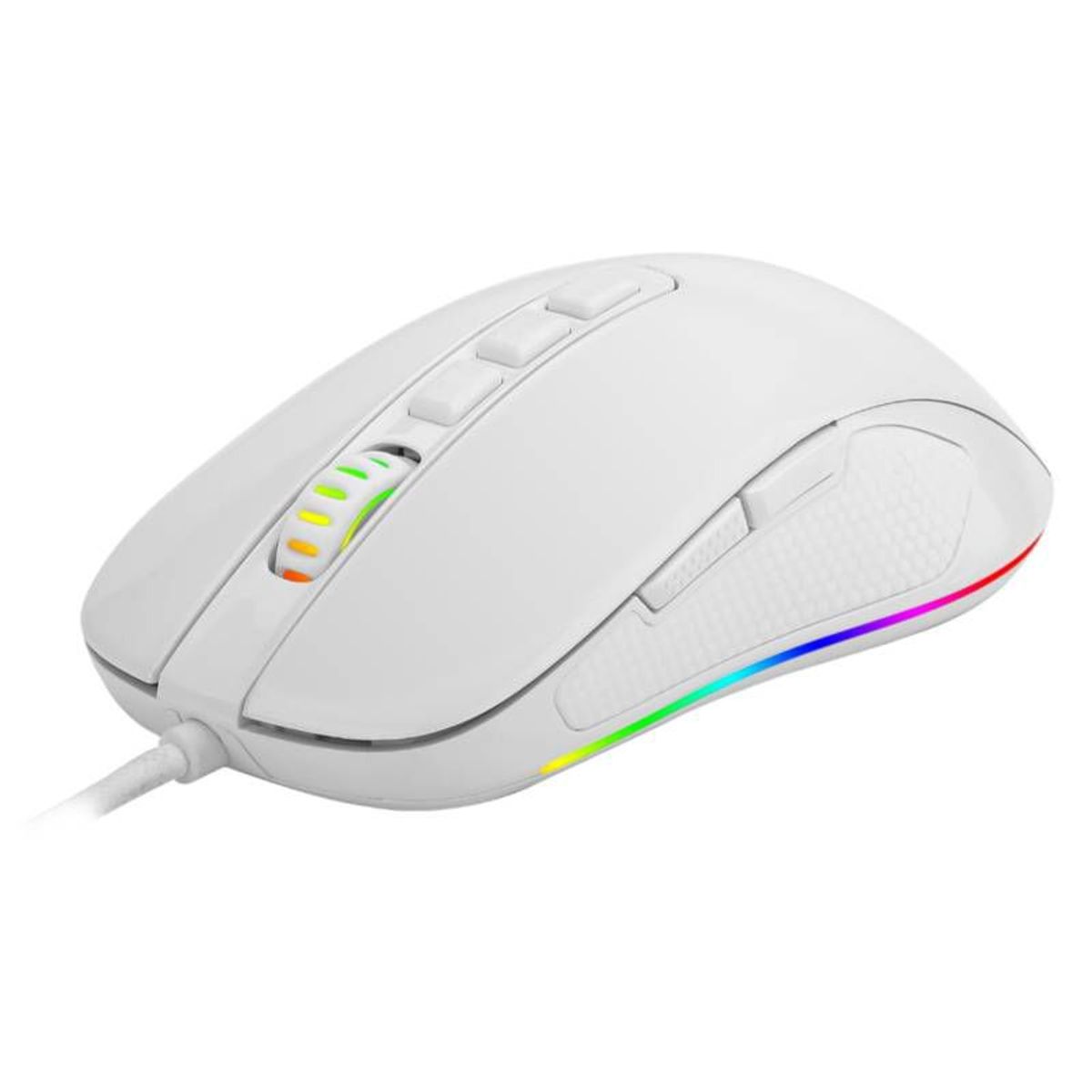ANTRYX - MOUSE ANTRYX KURTANA WHITE RGB GAMING 12,400 DPI USB