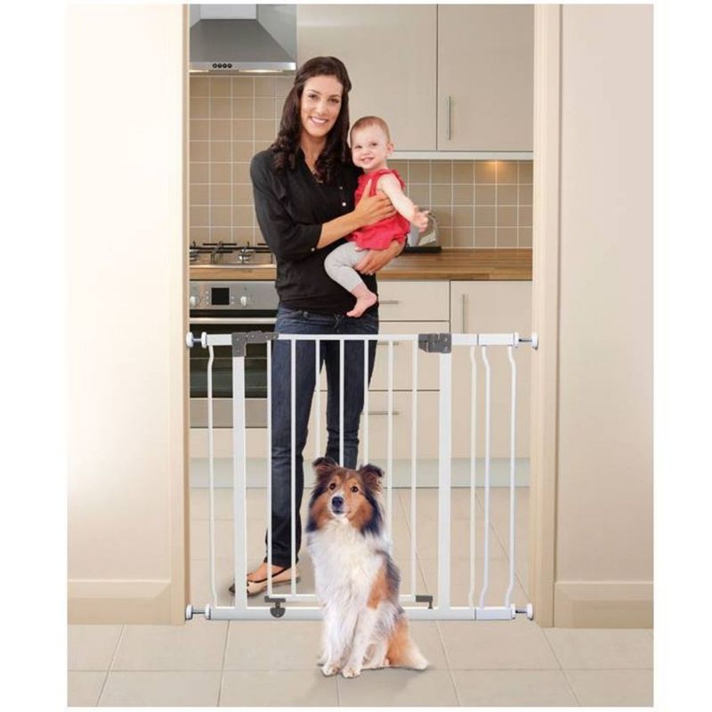 DREAMBABY - Reja de Seguridad Liberty Dreambaby 75cm-93 cm (incl. 1 ext)