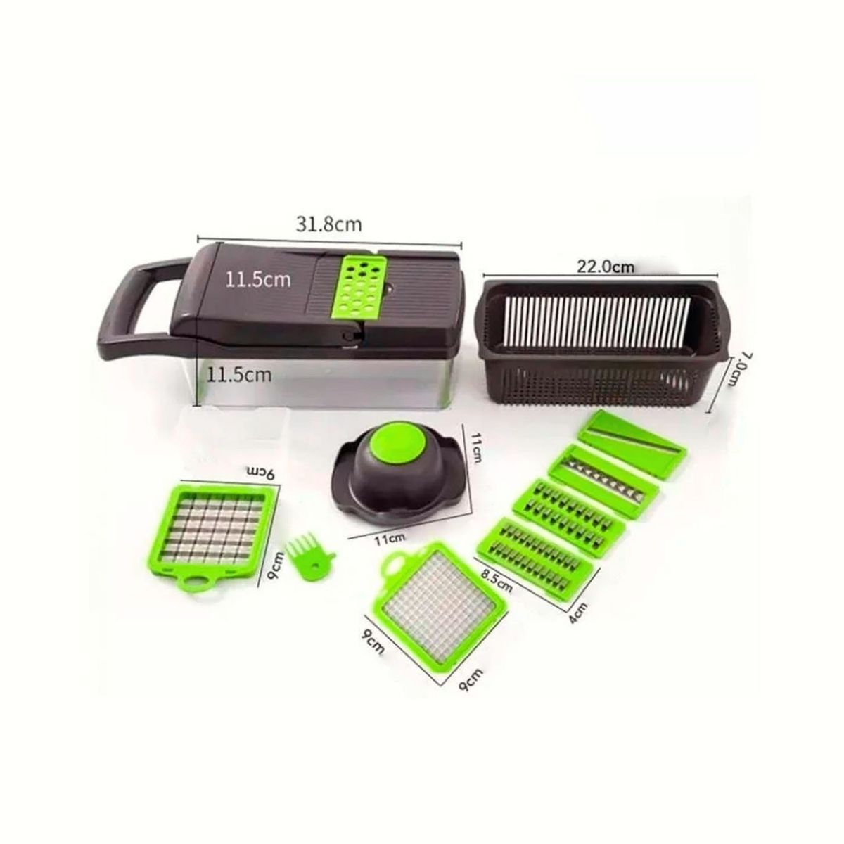 GENERICO - Cortador y Rebanador de Verduras Multifuncional