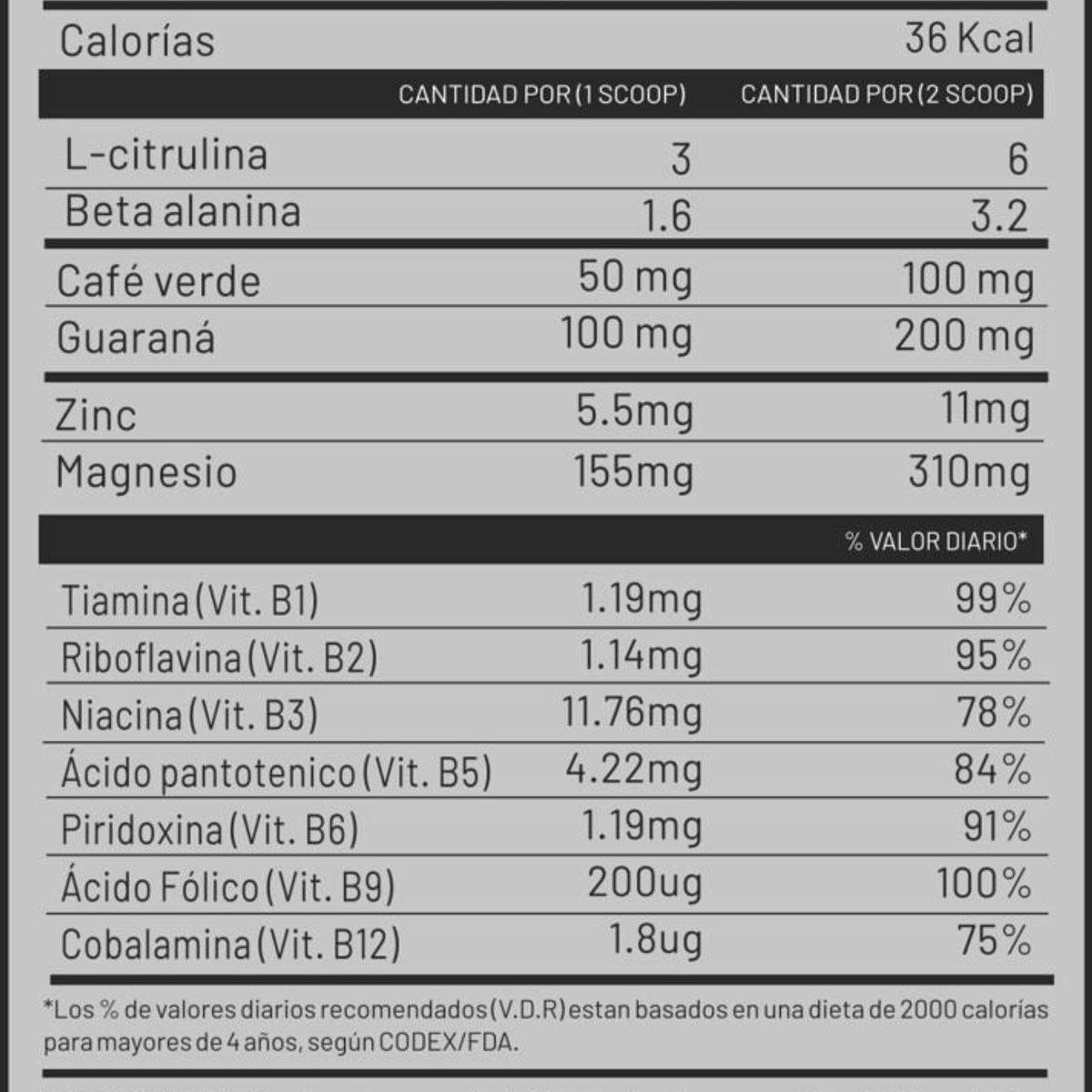 UNIVERSE NUTRITION - Nox up intenze 600gr pre entreno un uva + regalos