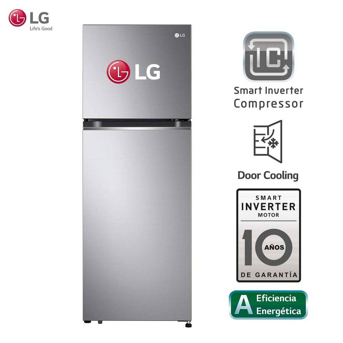 LG - REFRIGERADORA LG 241LT NO FROST - GT24BPP