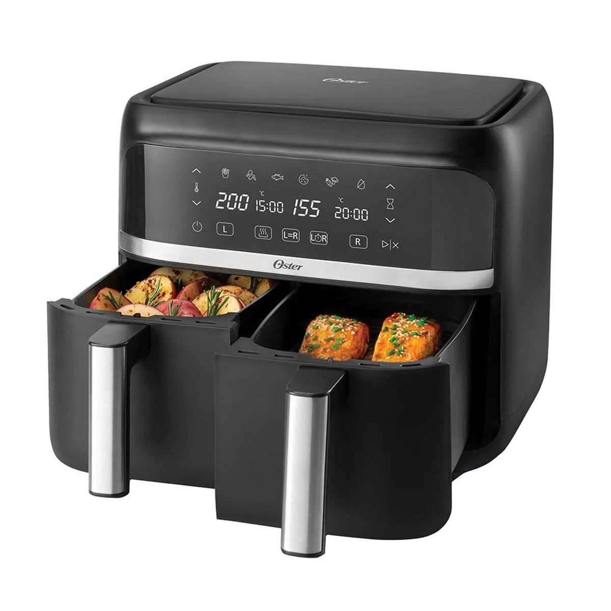 OSTER - Freidora de aire Dual Oster CKSTAF7MCDDF