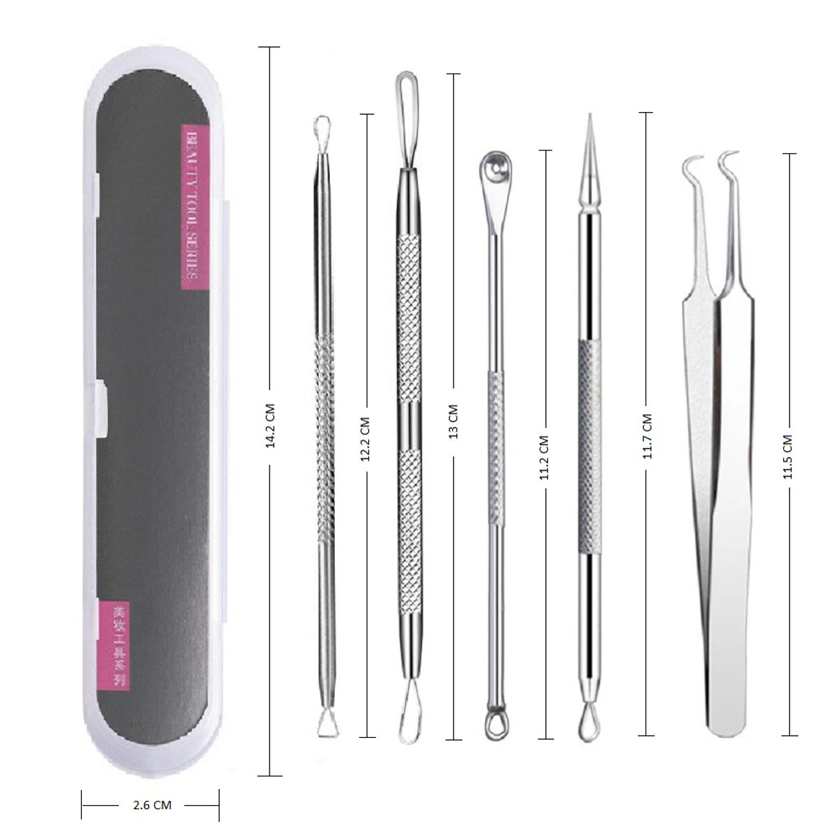 GENERICO - Removedor Extractor Puntos Negros Espinillas Acné Saca Comedones