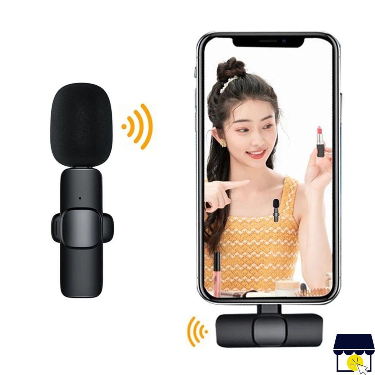 GENERICO - Microfono Inalambrico para Apple - Lavalier