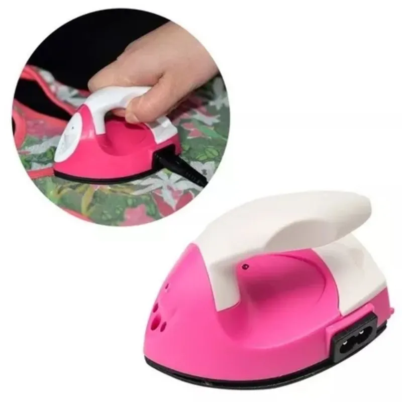 GENERICO - Mini Plancha Eléctrica Portátil Viaje Artesanía Ropa Costura