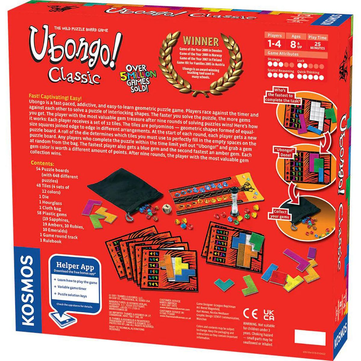 DEVIR - Juego de Mesa Ubongo