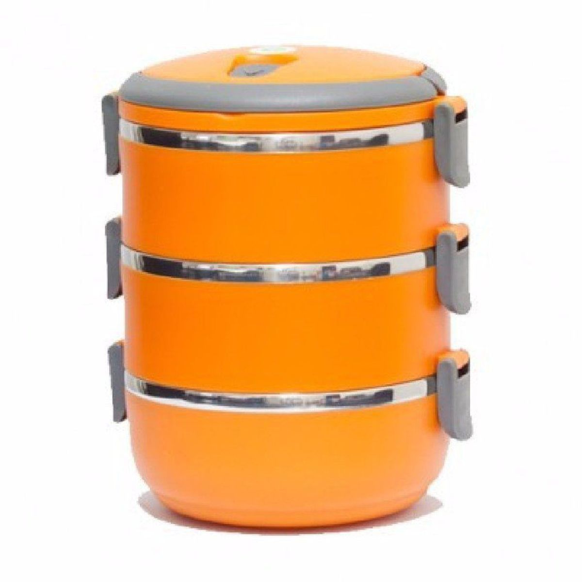 GENERICO - Lonchera térmica acero almuerzo-refrigerio-colegiotaper3niveles