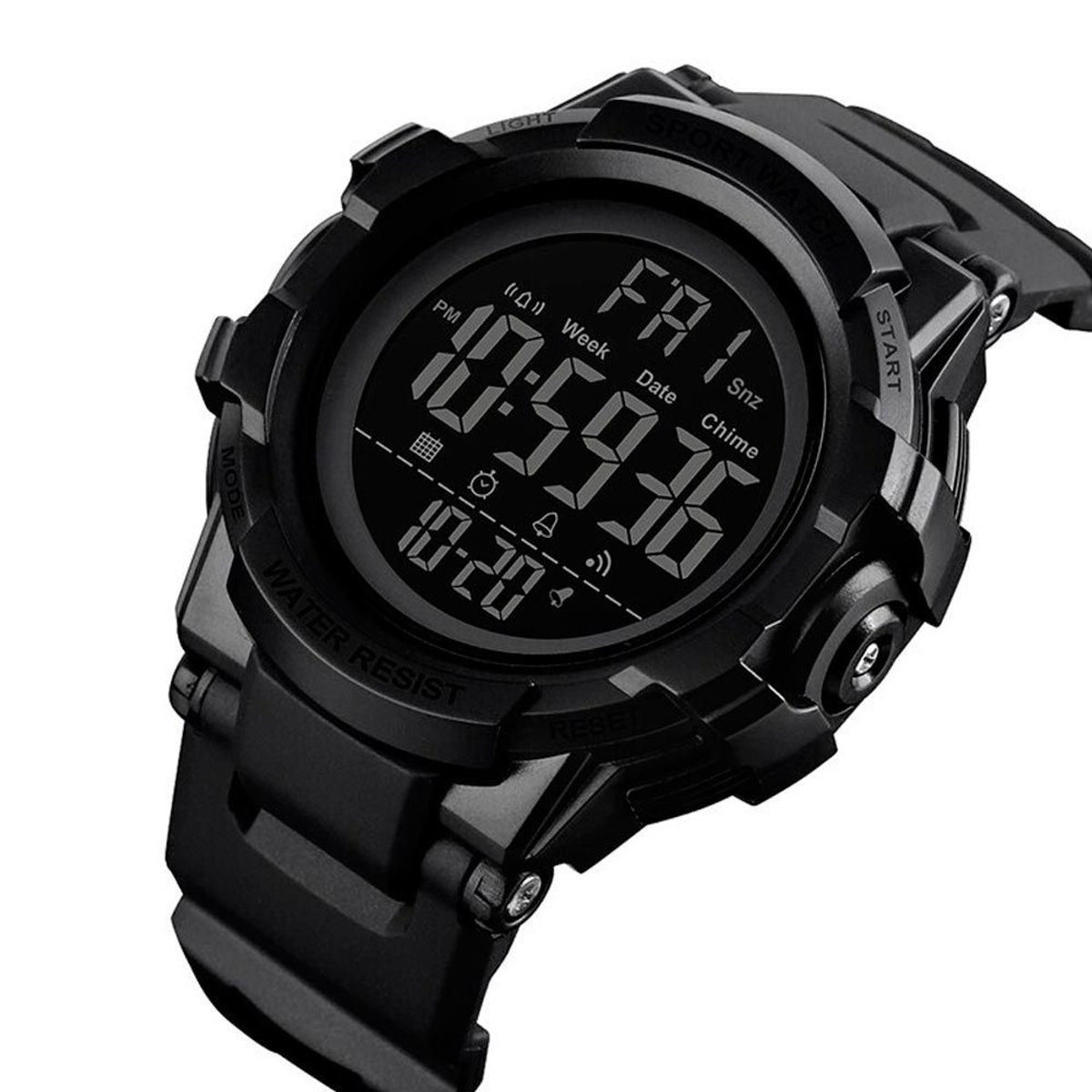 SKMEI - Reloj SKMEI Visor 1568 Sport Multi Dual Time Conteo Light - Negro